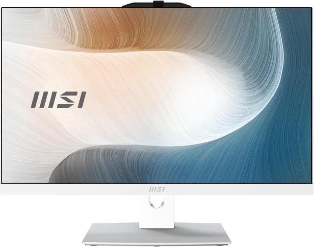 Alt view image 3 of 20 - MSI All-in-One Computer Modern AM242TP 11M-873US Intel Core i7-1165G7 16GB DDR4 512 GB M.2 NVMe SSD 23.8'' Touchscreen Windows 11 Home 64-bit