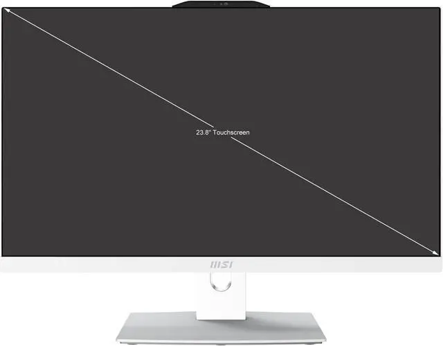 Alt view image 2 of 20 - MSI All-in-One Computer Modern AM242TP 11M-873US Intel Core i7-1165G7 16GB DDR4 512 GB M.2 NVMe SSD 23.8'' Touchscreen Windows 11 Home 64-bit