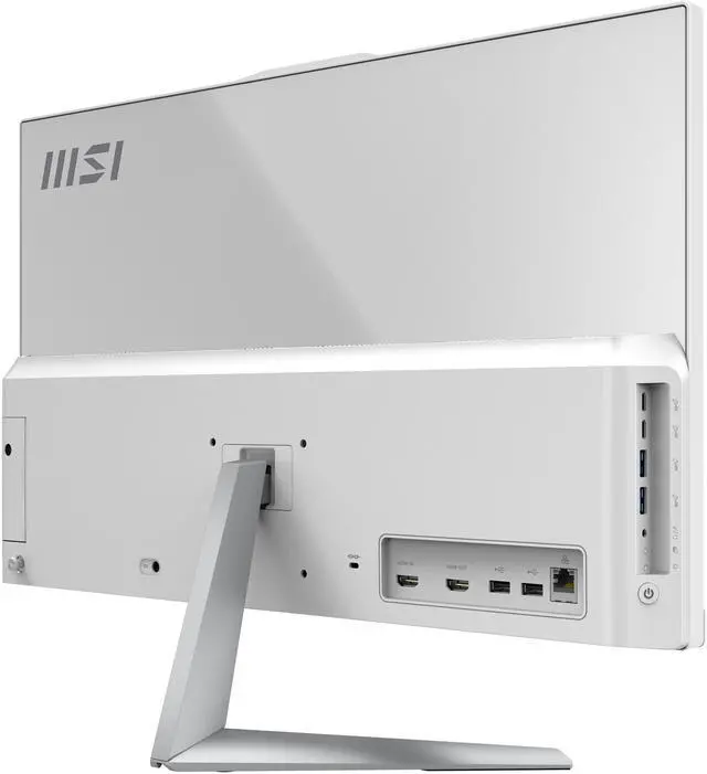 Alt view image 9 of 12 - MSI All-in-One Computer Modern AM242 11M-892US Intel Core i3-1115G4 8GB DDR4 256 GB M.2 NVMe SSD 23.8" Windows 11 Home 64-bit