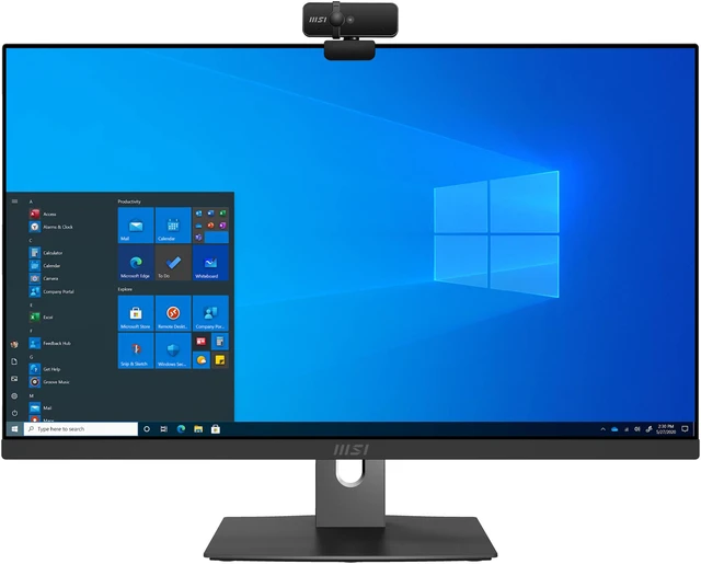 Alt view image 4 of 20 - MSI All-in-One Computer Modern AM271P 11M-426US Intel Core i7-1165G7 16GB DDR4 512 GB M.2 NVMe SSD 27'' Windows 11 Home 64-bit