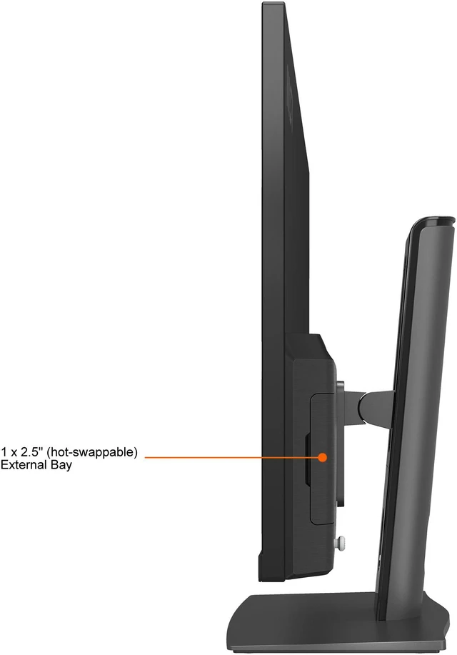 Alt view image 11 of 20 - MSI All-in-One Computer Modern AM271P 11M-426US Intel Core i7-1165G7 16GB DDR4 512 GB M.2 NVMe SSD 27'' Windows 11 Home 64-bit