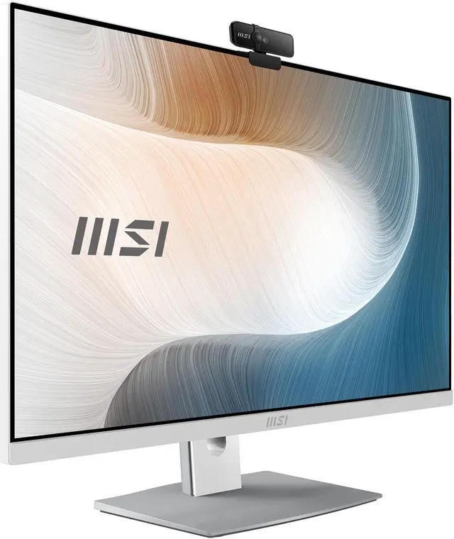 Alt view image 7 of 18 - MSI All-in-One Computer Modern AM271P 11M-428US Intel Core i7-1165G7 16GB DDR4 512 GB M.2 NVMe SSD 27'' Windows 11 Home 64-bit