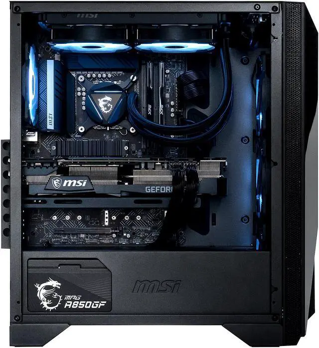 Alt view image 10 of 16 - MSI Gaming Desktop Aegis RS 12TE-255US Intel Core i9-12900K 32GB DDR5 2TB HDD 1 TB M.2 NVMe SSD GeForce RTX 3080 Windows 11 Home 64-bit