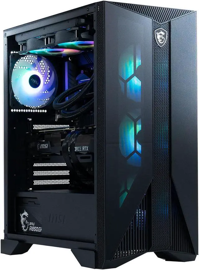 Alt view image 3 of 16 - MSI Gaming Desktop Aegis RS 12TE-255US Intel Core i9-12900K 32GB DDR5 2TB HDD 1 TB M.2 NVMe SSD GeForce RTX 3080 Windows 11 Home 64-bit