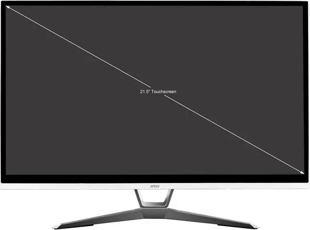 Alt view image 2 of 6 - MSI All-in-One Computer PRO 22XT 10M-484US Intel Core i3-10100 8GB DDR4 256 GB M.2 NVMe SSD 21.5" Touchscreen Windows 11 Home 64-bit