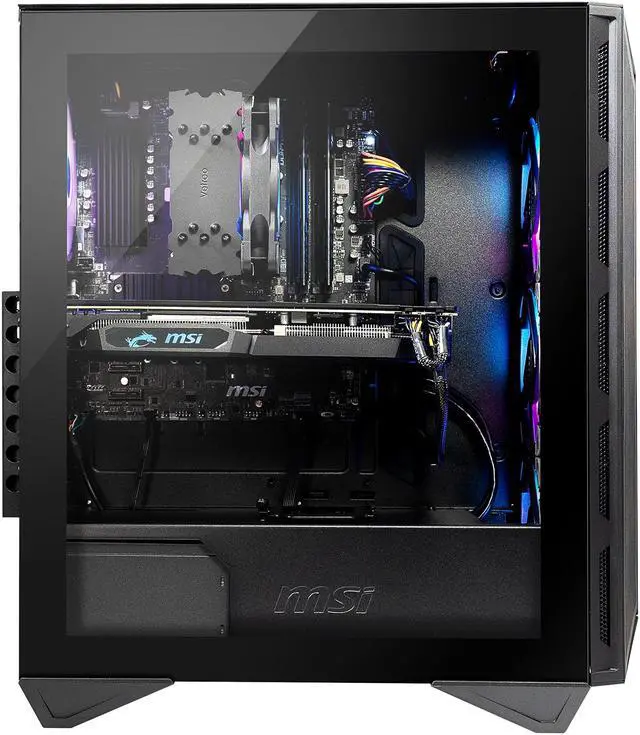 Alt view image 10 of 13 - MSI Gaming Desktop Aegis ZS 3CQ-265US AMD Ryzen 5 3600 16GB DDR4 512GB SSD AMD Radeon RX 5600 XT Windows 10 Home 64-bit