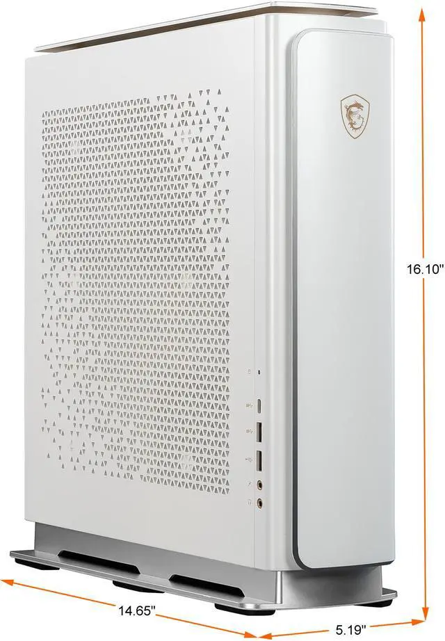 Alt view image 3 of 15 - MSI Gaming Desktop Creator P100X 11TE-1011US Intel Core i9-11900K 32GB DDR4 2TB HDD 1 TB M.2 NVMe SSD GeForce RTX 3070 Ti Windows 11 Pro 64-bit