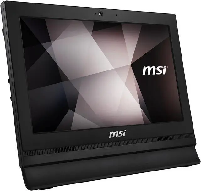 Alt view image 3 of 9 - MSI All-in-One Computer PRO 16T 10M-085US Intel Celeron 5205U 4GB DDR4 15.6" Touchscreen Windows 11 Pro 64-bit