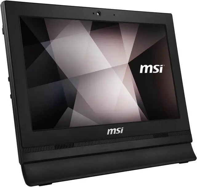 Alt view image 9 of 9 - MSI All-in-One Computer PRO 16T 10M-085US Intel Celeron 5205U 4GB DDR4 15.6" Touchscreen Windows 11 Pro 64-bit