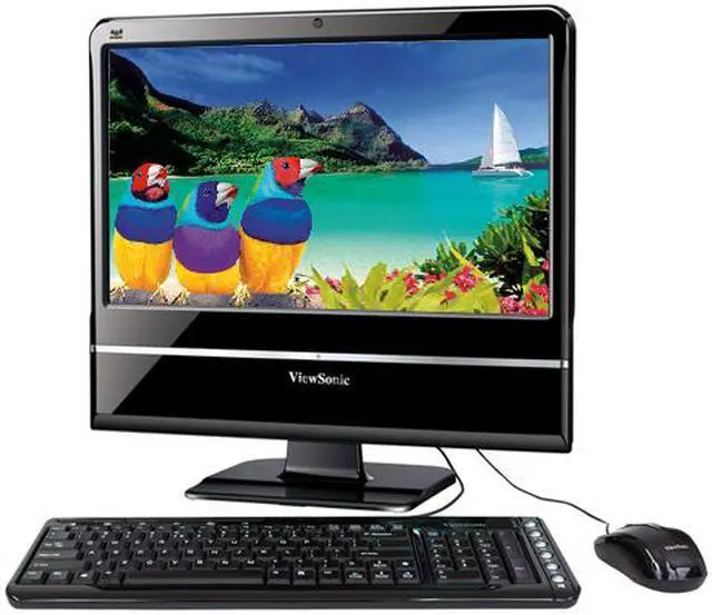 Main image of ViewSonic Desktop PC VPC100 Intel Atom N270 1GB DDR2 160GB HDD 18.5" Windows XP Home