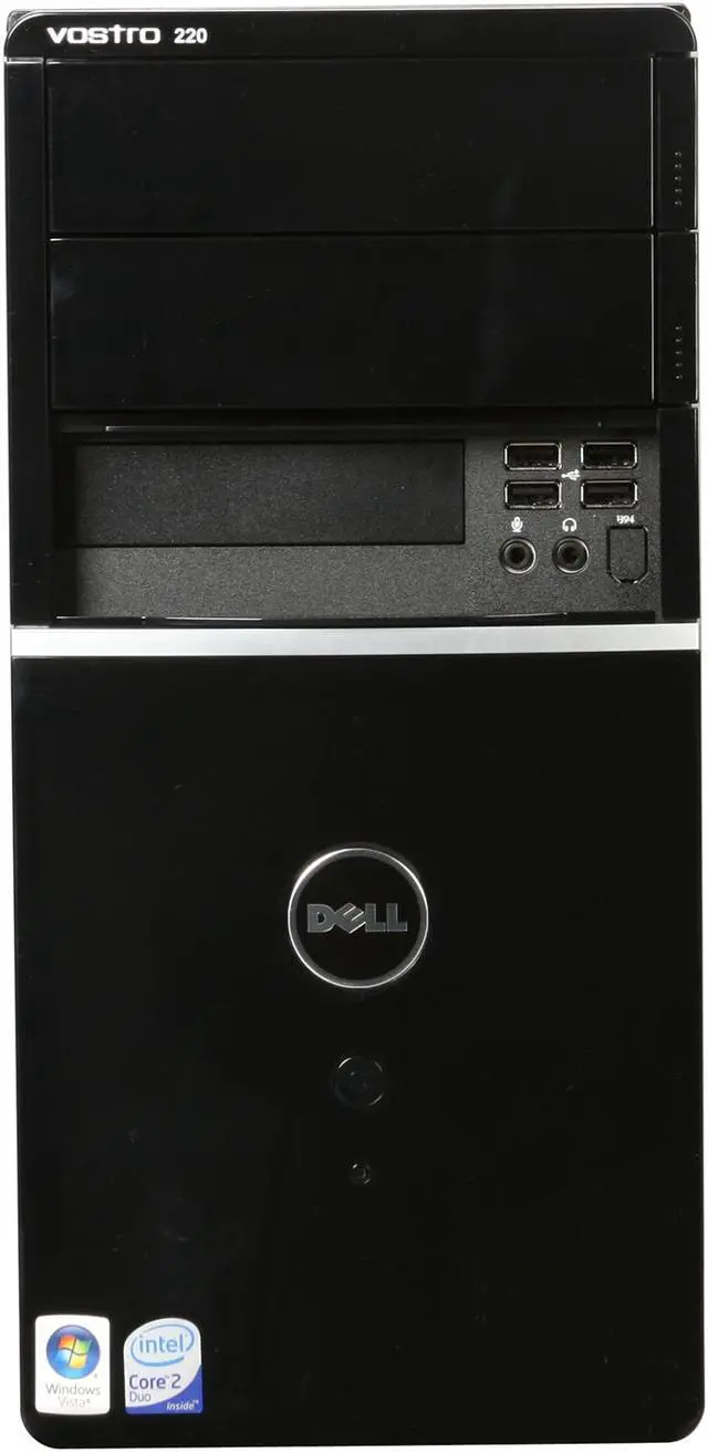 Alt view image 4 of 10 - DELL Desktop PC Vostro 220 (464-2577) Intel Core 2 Duo E8400 2GB DDR2 160GB HDD Intel GMA X4500HD Windows Vista Business / XP Professional downgrade