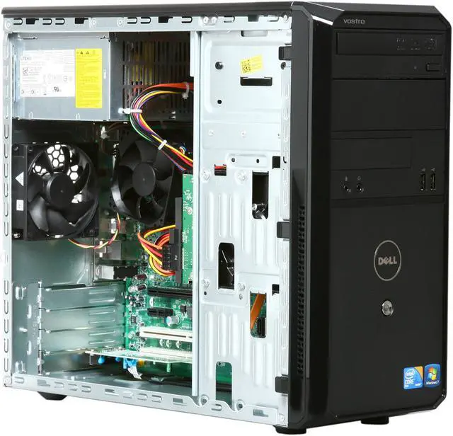 Alt view image 7 of 9 - DELL Desktop PC Vostro 230 MT(468-5909) Intel Core 2 Duo E7500 2GB DDR3 160GB HDD Intel GMA X4500HD Windows 7 Professional 32-bit