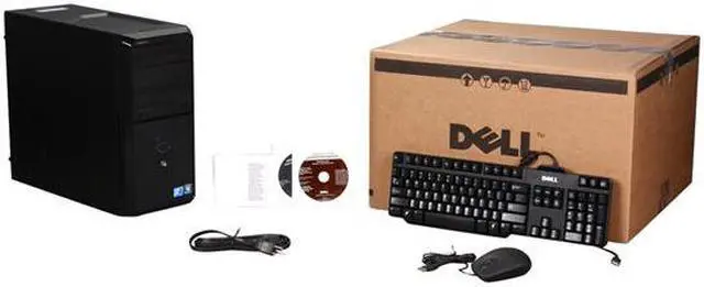 Alt view image 6 of 6 - DELL Desktop PC Vostro 230 MT(468-5910) Intel Core 2 Duo E7500 3GB DDR3 250GB HDD Intel GMA X4500HD Windows 7 Professional 32-bit