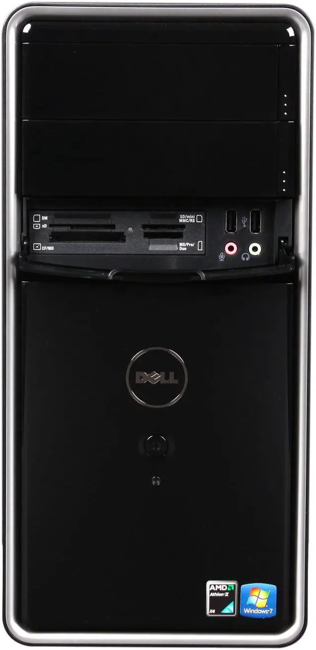 Alt view image 2 of 8 - DELL Desktop PC Inspiron 570 AMD Athlon II X4 630 3GB DDR3 1TB HDD Windows 7 Home Premium 64-bit