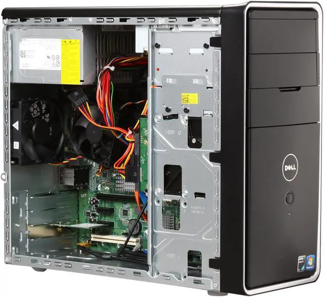 Alt view image 6 of 8 - DELL Desktop PC Inspiron 570 AMD Athlon II X4 630 3GB DDR3 1TB HDD Windows 7 Home Premium 64-bit