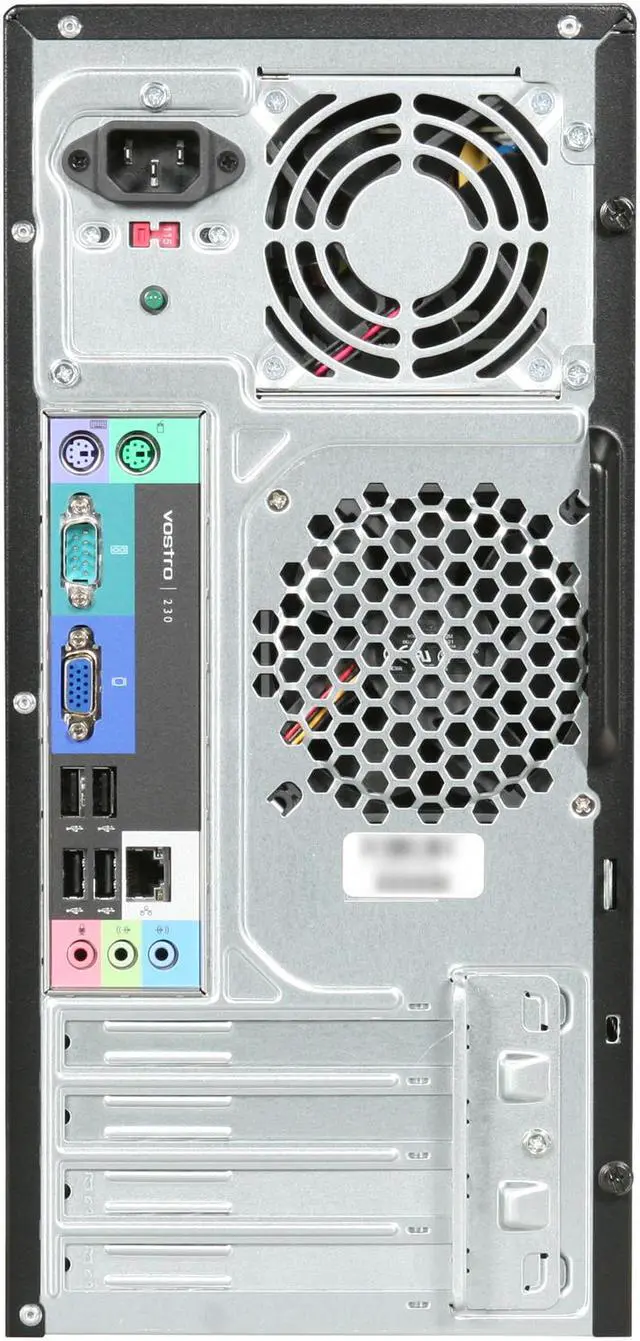 Alt view image 5 of 9 - DELL Desktop PC Vostro 230(468-8400) Intel Core 2 Duo E7500 2GB DDR3 250GB HDD Intel GMA X4500 Windows 7 Professional 32-bit