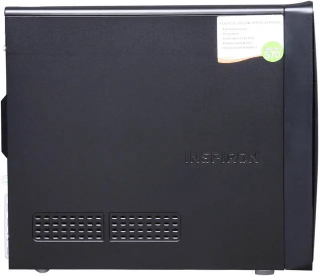 Alt view image 4 of 13 - DELL Desktop PC Inspiron 570 (i570-5066NBK) AMD Athlon II X2 245 4GB DDR3 500GB HDD ATI Radeon HD 4200 Windows 7 Home Premium 64-bit
