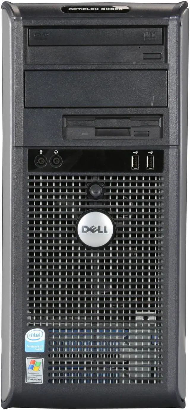 Alt view image 2 of 8 - DELL Desktop PC OptiPlex GX620 3.2GHz 2GB DDR2 250GB HDD Intel GMA 950 Windows 7 Home Premium 32-Bit