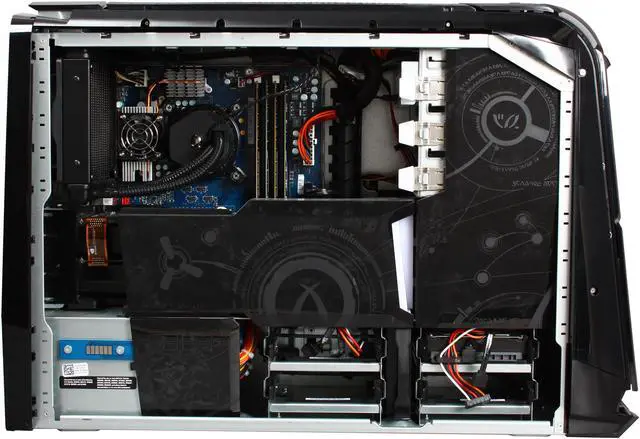 Alt view image 8 of 10 - DELL Desktop PC Alienware Aurora R3 R3/2600/6G/1T/W7HP Intel Core i7-2600 6GB DDR3 1TB HDD Dual 1.5GB NVIDIA GeForce GTS 450 Windows 7 Home Premium 64-Bit