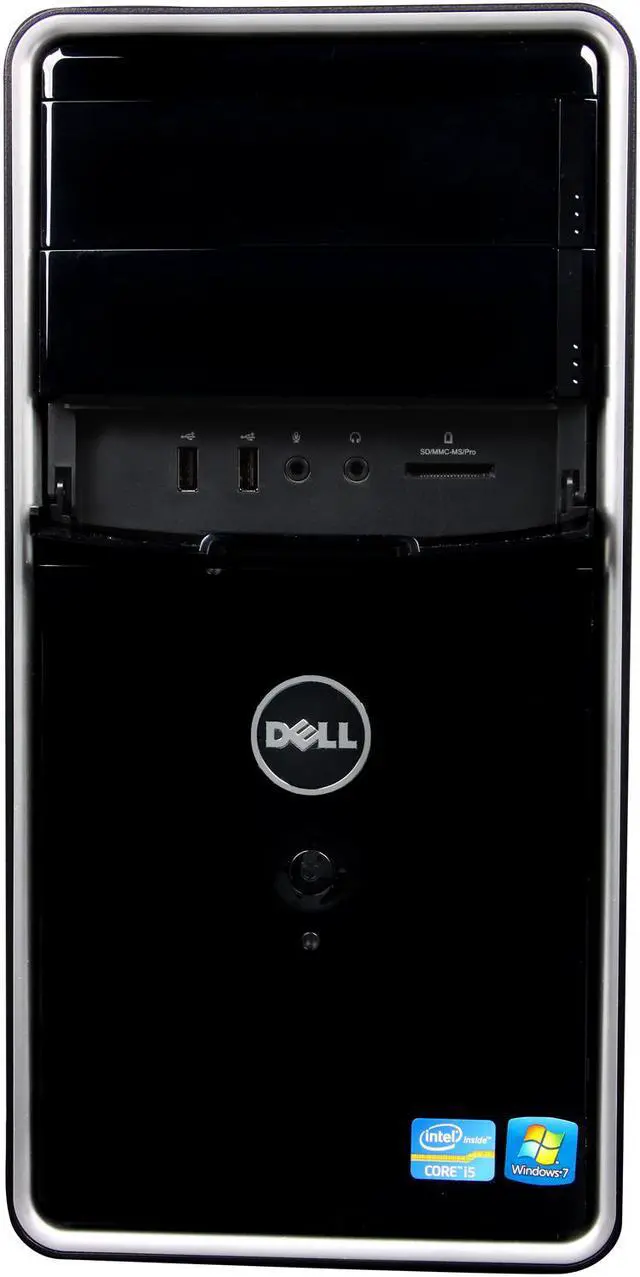 Alt view image 2 of 9 - DELL Desktop PC Inspiron i620-5039BK Intel Core i5-2320 6GB DDR3 1TB HDD AMD Radeon HD 6450 1GB DDR3 Windows 7 Home Premium 64-Bit