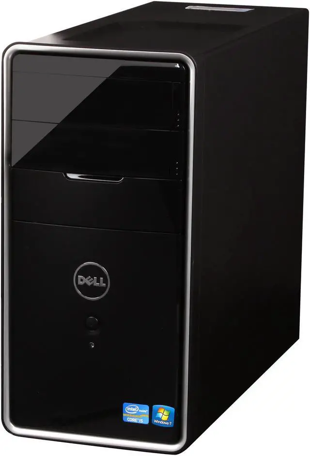 Alt view image 3 of 9 - DELL Desktop PC Inspiron i620-5039BK Intel Core i5-2320 6GB DDR3 1TB HDD AMD Radeon HD 6450 1GB DDR3 Windows 7 Home Premium 64-Bit