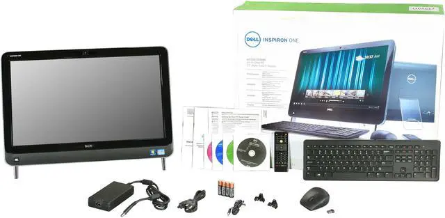 Alt view image 8 of 8 - DELL All-in-One PC Inspiron One 2320 (io2320-5555BK) Intel Core i5-2400S 6GB DDR3 500GB HDD 23" Touchscreen Windows 7 Home Premium 64-Bit