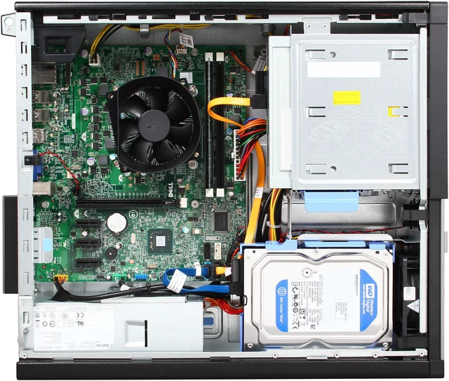 Alt view image 6 of 9 - DELL Desktop PC OptiPlex 390 DT (469-1601) Intel Core i3-2120 4GB DDR3 500GB HDD Intel HD Graphics 2000 Windows 7 Professional 64-Bit