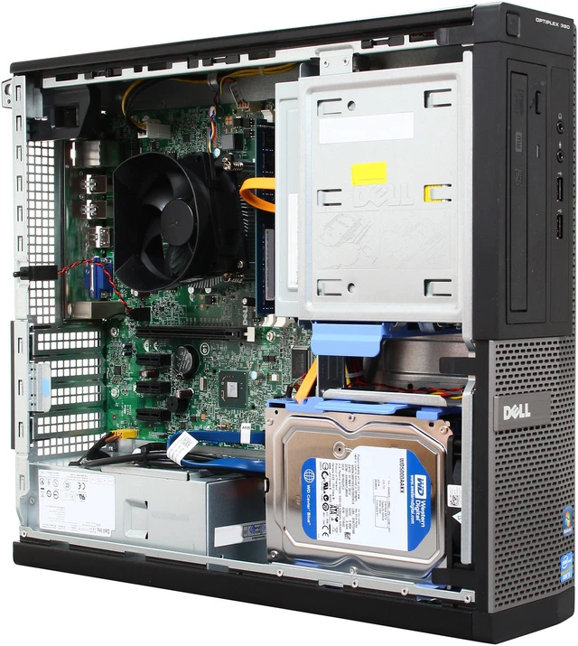 Alt view image 7 of 9 - DELL Desktop PC OptiPlex 390 DT (469-1601) Intel Core i3-2120 4GB DDR3 500GB HDD Intel HD Graphics 2000 Windows 7 Professional 64-Bit