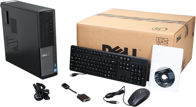 Alt view image 9 of 9 - DELL Desktop PC OptiPlex 390 DT (469-1601) Intel Core i3-2120 4GB DDR3 500GB HDD Intel HD Graphics 2000 Windows 7 Professional 64-Bit