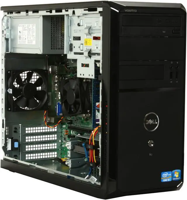 Alt view image 7 of 9 - DELL Desktop PC Vostro 260 MT (469-1599) Intel Core i3-2120 2GB DDR3 250GB HDD Intel HD Graphics 2000 Windows 7 Professional 64-Bit
