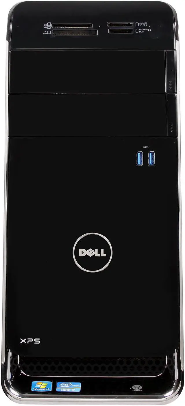 Alt view image 2 of 10 - DELL Desktop PC XPS 8500 (X8500-4726BK) Intel Core i7-3770 12GB DDR3 2TB HDD NVIDIA GeForce GT 640 1GB GDDR5 Windows 7 Home Premium 64-Bit