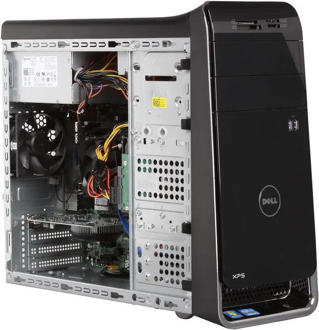 Alt view image 7 of 10 - DELL Desktop PC XPS 8500 (X8500-4726BK) Intel Core i7-3770 12GB DDR3 2TB HDD NVIDIA GeForce GT 640 1GB GDDR5 Windows 7 Home Premium 64-Bit