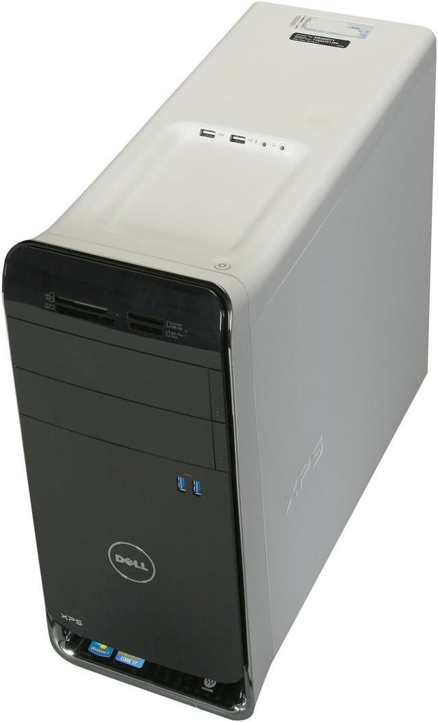 Alt view image 8 of 10 - DELL Desktop PC XPS 8500 (X8500-6842WT) Intel Core i7-3770 12GB DDR3 2TB HDD + 32GB SSD HDD AMD Radeon HD 7770 2GB GDDR5 Windows 7 Home Premium 64-Bit