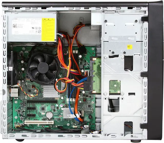 Alt view image 6 of 13 - DELL Desktop PC Inspiron 570 MT (i570-6690BK) AMD Athlon II X2 250 6GB DDR3 1TB HDD ATI Radeon HD 4200 Windows 7 Home Premium 64-Bit