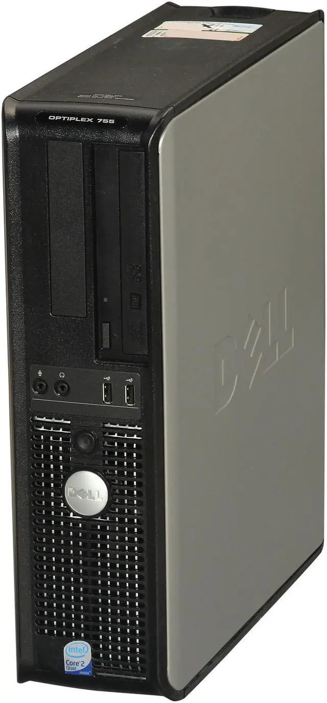 Alt view image 3 of 10 - DELL Desktop PC OptiPlex 755 2.40GHz 4GB 1TB HDD Intel GMA 965 Windows 7 Professional 64-Bit
