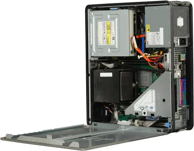 Alt view image 5 of 10 - DELL Desktop PC OptiPlex 755 2.40GHz 4GB 1TB HDD Intel GMA 965 Windows 7 Professional 64-Bit