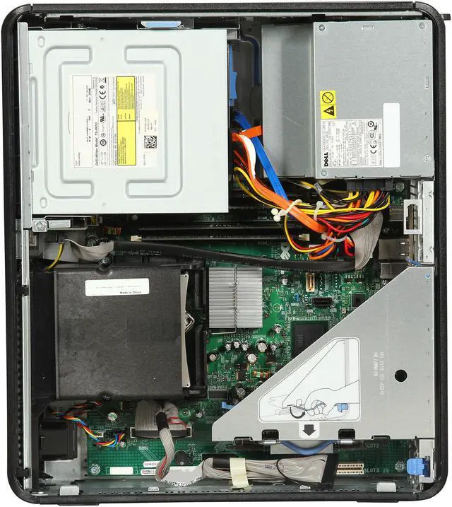 Alt view image 6 of 10 - DELL Desktop PC OptiPlex 755 2.40GHz 4GB 1TB HDD Intel GMA 965 Windows 7 Professional 64-Bit