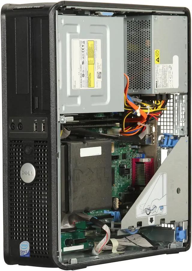 Alt view image 7 of 10 - DELL Desktop PC OptiPlex 755 2.40GHz 4GB 1TB HDD Intel GMA 965 Windows 7 Professional 64-Bit