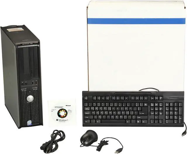 Alt view image 10 of 10 - DELL Desktop PC OptiPlex 755 2.40GHz 4GB 1TB HDD Intel GMA 965 Windows 7 Professional 64-Bit