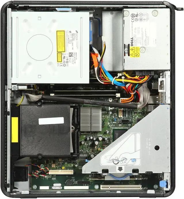 Alt view image 6 of 10 - DELL Desktop PC OptiPlex 755 2.40GHz 4GB 1.5TB HDD Intel GMA 965 Windows 7 Professional 64-Bit