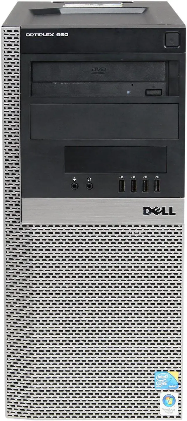 Alt view image 2 of 9 - DELL Desktop PC OptiPlex 960T Core 2 Duo 3.0GHz 2GB 160GB HDD Windows 7 Home Premium 18 Months Warranty