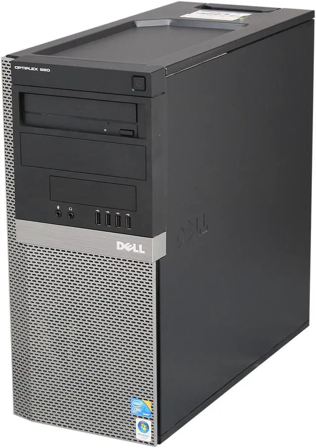 Alt view image 3 of 9 - DELL Desktop PC OptiPlex 960T Core 2 Duo 3.0GHz 2GB 160GB HDD Windows 7 Home Premium 18 Months Warranty