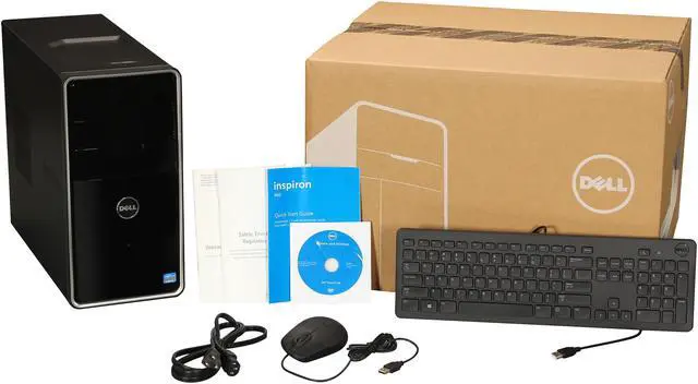 Alt view image 9 of 9 - DELL Desktop PC Inspiron 660 (i660-5629BK) Intel Core i5-3330 8GB DDR3 1TB HDD Intel HD Graphics 2500 Windows 8