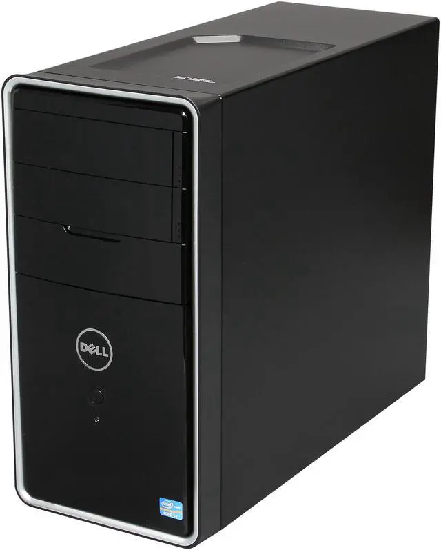 Alt view image 3 of 9 - DELL Desktop PC Inspiron 660 (i660-3050BK) Intel Core i3-3240 8GB DDR3 1TB HDD Intel HD Graphics 2500 Windows 8