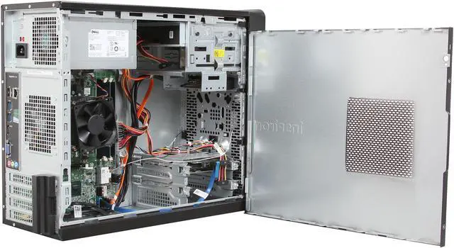 Alt view image 5 of 9 - DELL Desktop PC Inspiron 660 (i660-3050BK) Intel Core i3-3240 8GB DDR3 1TB HDD Intel HD Graphics 2500 Windows 8