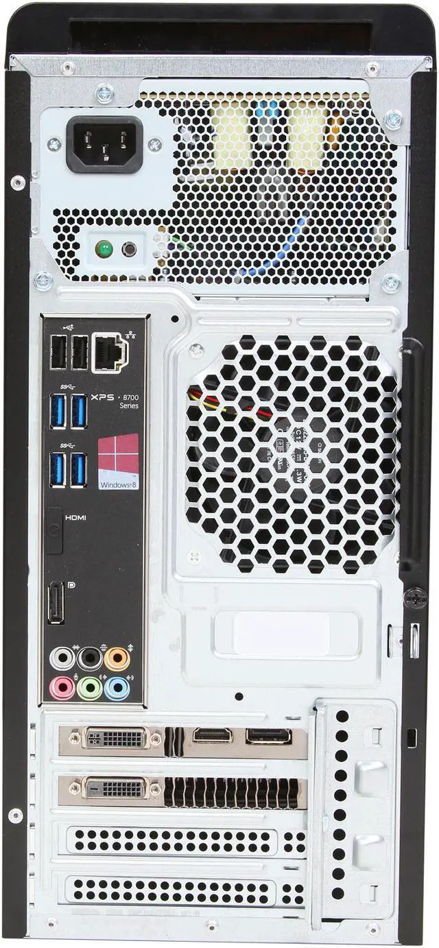 Alt view image 9 of 10 - DELL Desktop PC XPS 8700 (X8700-10000BLK) Intel Core i7-4770 32GB DDR3 3TB HDD + 256GB SSD HDD NVIDIA GeForce GTX 660 1.5GB Windows 8