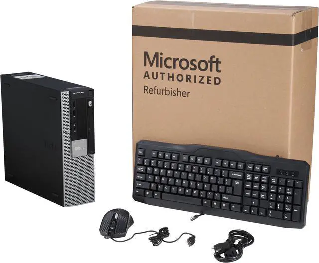 Alt view image 8 of 8 - DELL Desktop PC OptiPlex 980 Intel Core i5 650 (3.2GHz) 4GB DDR3 250GB HDD Windows 7 Professional 64-bit Microsoft Authorized Refurbished 1 Year Warranty