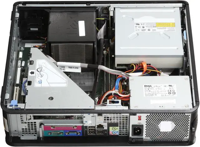 Alt view image 8 of 11 - DELL Desktop PC OptiPlex 755 2.66GHz 4 GB 250GB HDD Intel HD Graphics Windows 10 Pro 64-Bit