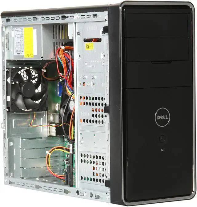 Alt view image 7 of 9 - DELL Desktop PC Inspiron 580 AMD Phenom II X2 550 4GB DDR3 1TB HDD Windows 7 Home Premium 64-bit