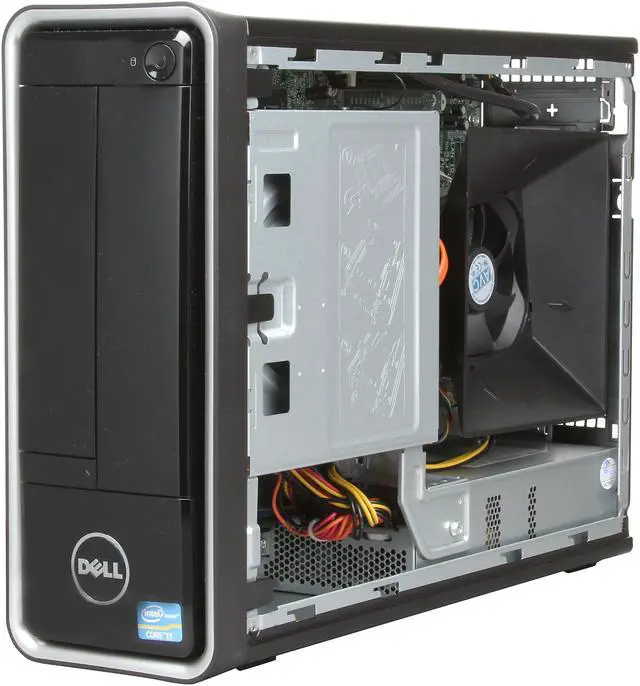 Alt view image 7 of 9 - DELL Desktop PC Inspiron 660s (i660s-2313BK) Intel Core i3-3240 4GB DDR3 1TB HDD Intel HD Graphics 2500 Windows 8